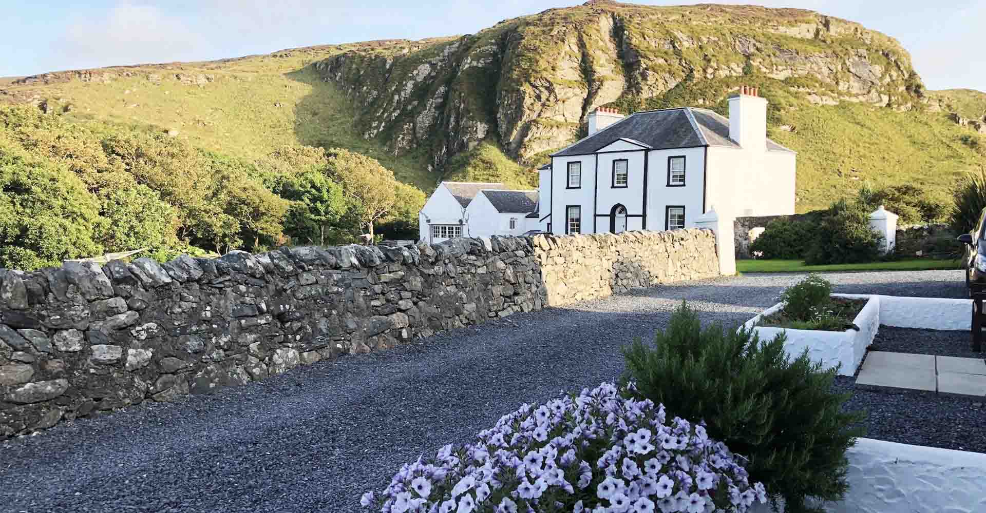 Kilchoman House in the summer at Islay Cottages