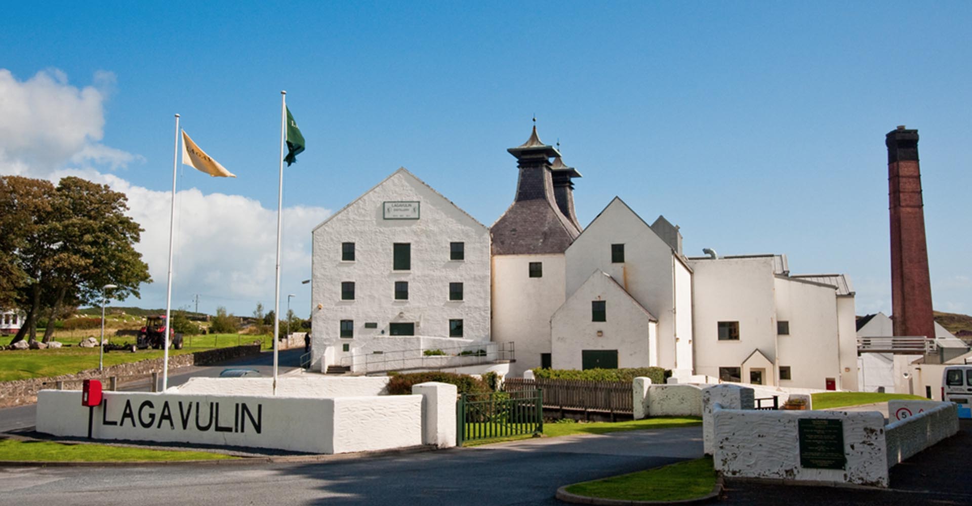 Lagavulin whisky distillery on Islay