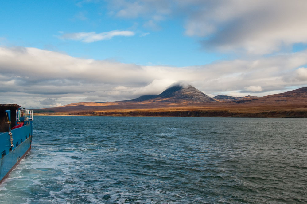 Paps of Jura seen from ferry